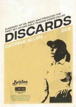 2023 Brixton Discards #8 Catrina Allen Back